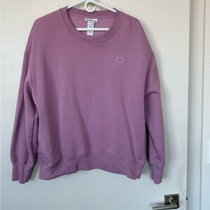 Reebok Women's Lavender Crew Neck Sweater